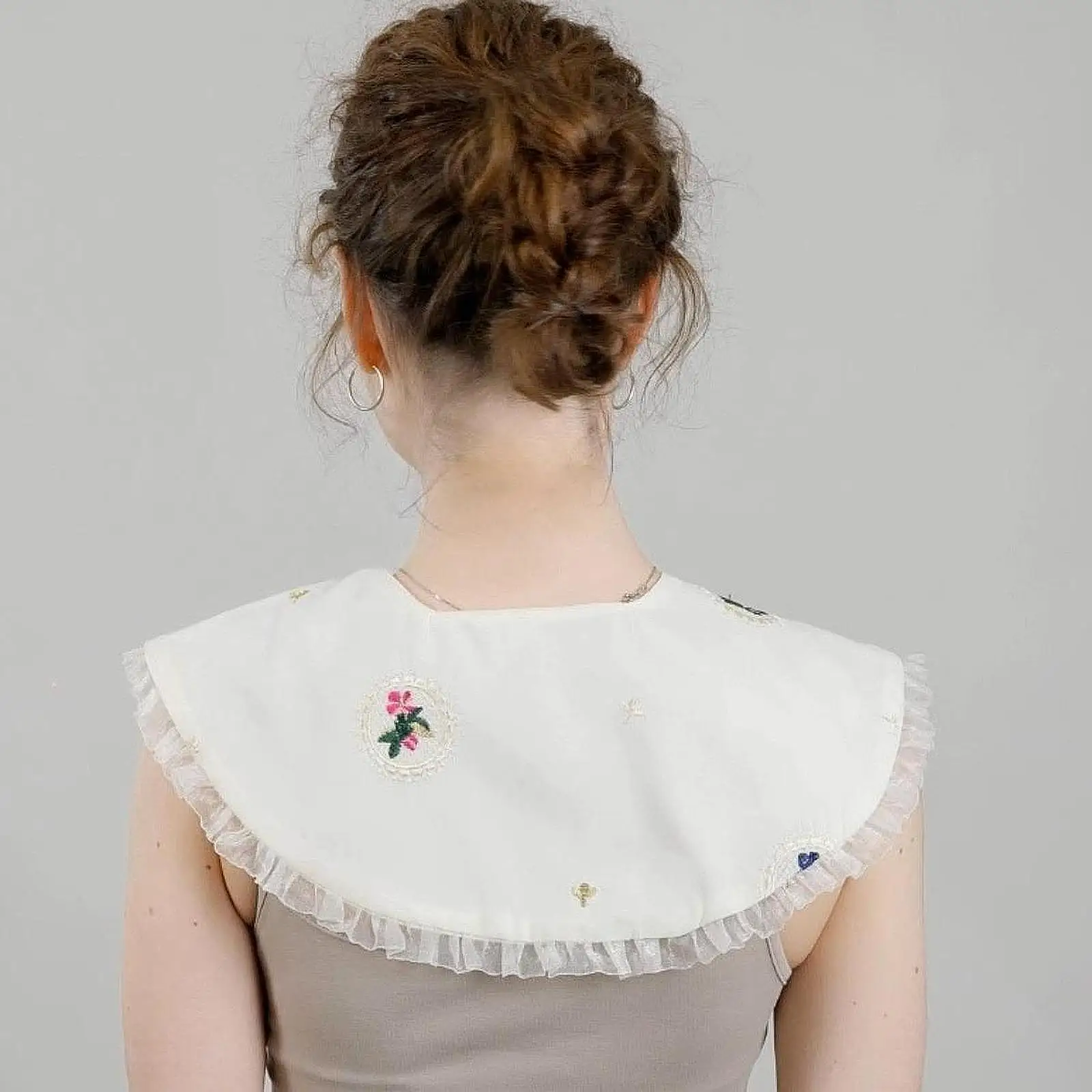 

Шаль с накладным воротником, аксессуары для искусственного воротника, кружево для платья, свитер, блузка, рубашка