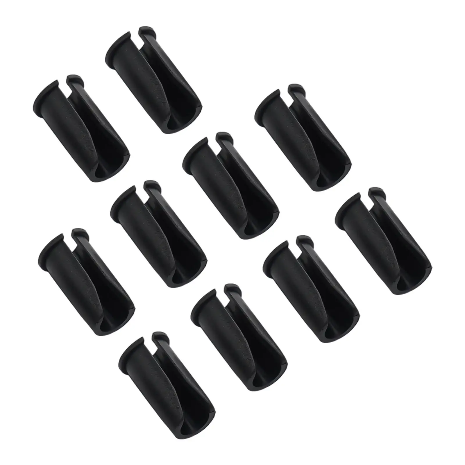 

10 Pcs U-Type Frame Gears Brake Cable Guides Clips Buckles Mountain Road Bike Frame Brakes Gear Outer Cables Clip Bicycle Parts