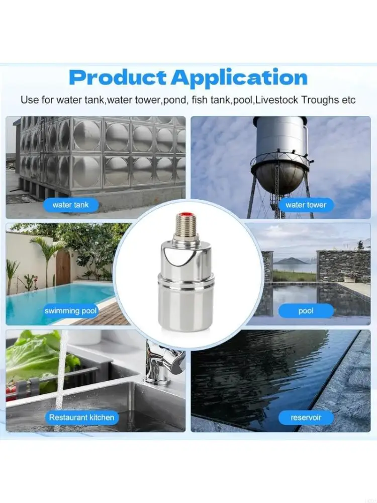 

В комплект саморегулирующихся клапанов резервуара для воды входят аксессуары для установки. Многоцелевые поплавковые клапаны для