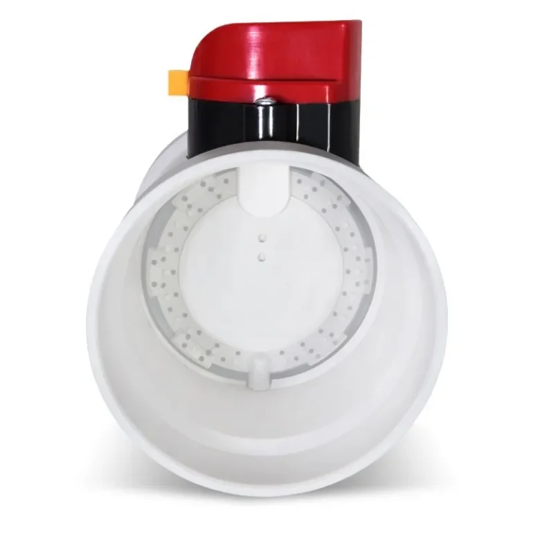 Électrovanne HVAC 160mm air damper valve electric motorized check valve for 6 inch ventilation solenoid valve with actuator 220V 24V 12V Pneumatique — détail 2