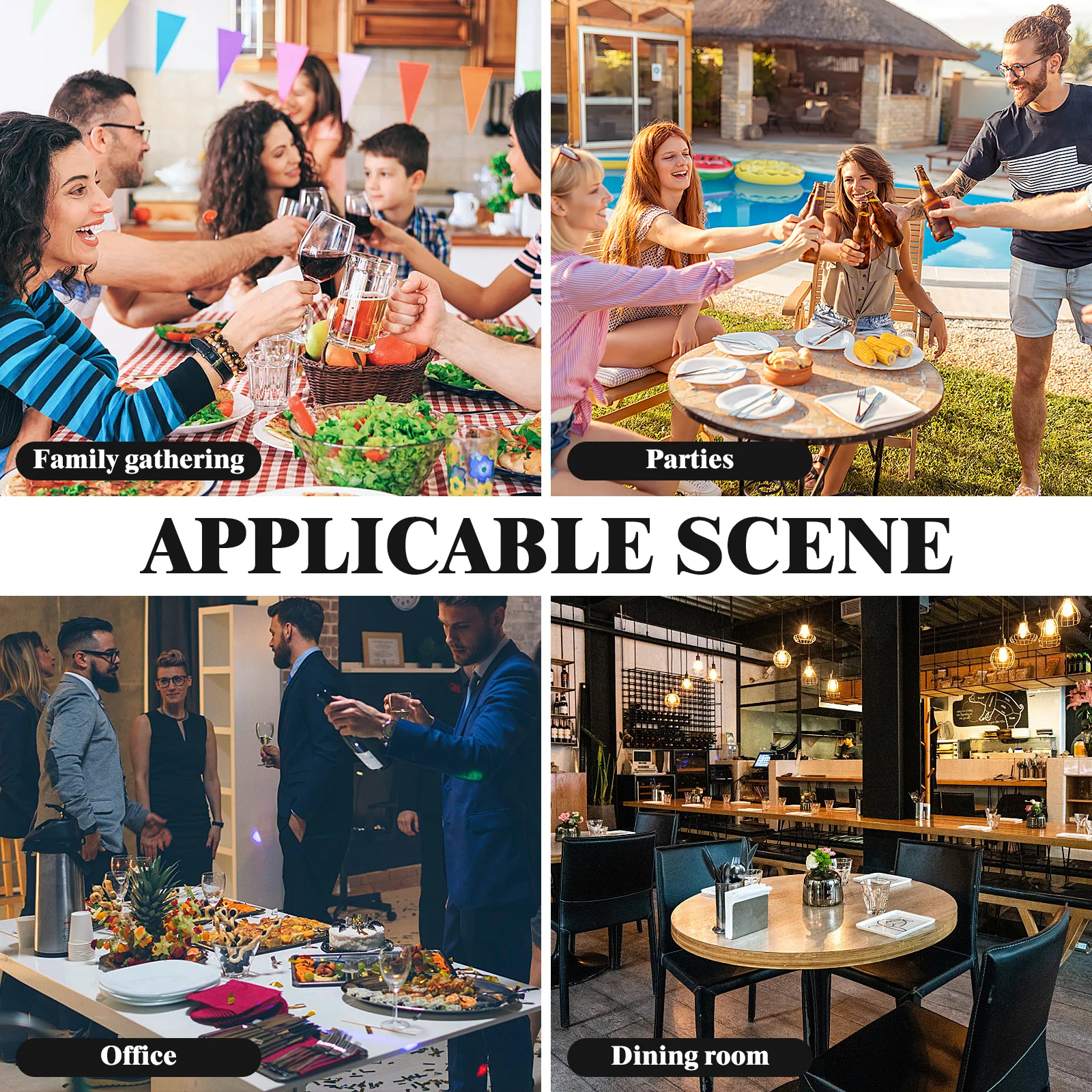 

Japanese-Style Ceramic White Snack Dish Handmade Tableware for Birthday Party Wedding Graduation Display Cupcakes Snacks