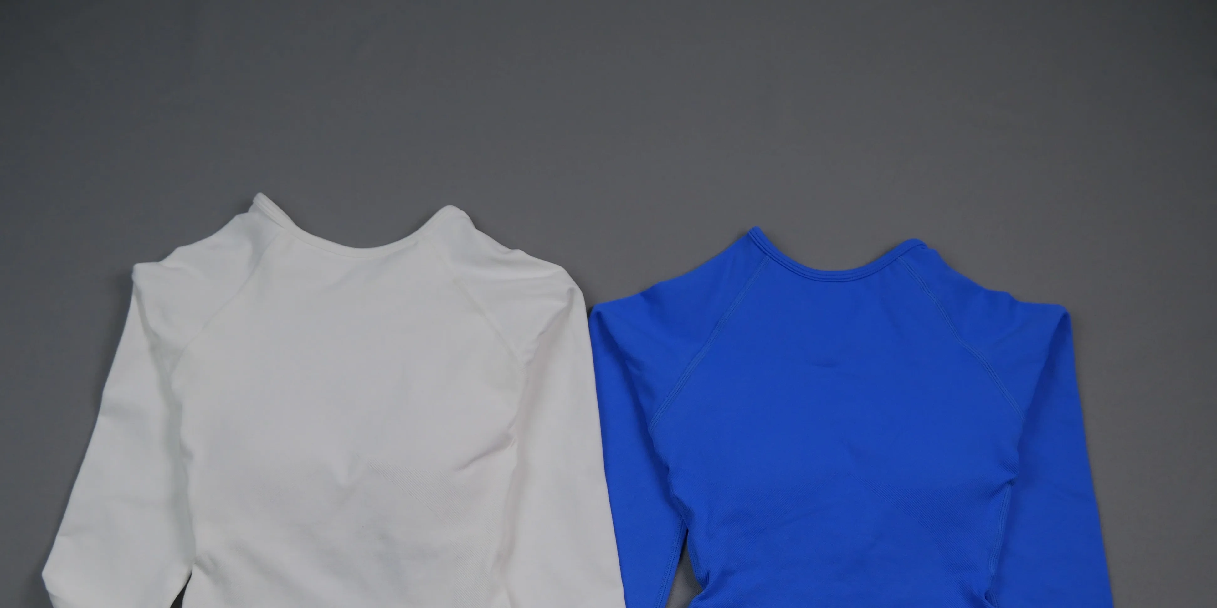 Nahtloser Langarm-Yoga-Bodysuit für Damen, schnelltrocknend, hochelastisch, rückenfrei, für Fitness- und Workout-Übungen – Detail 8