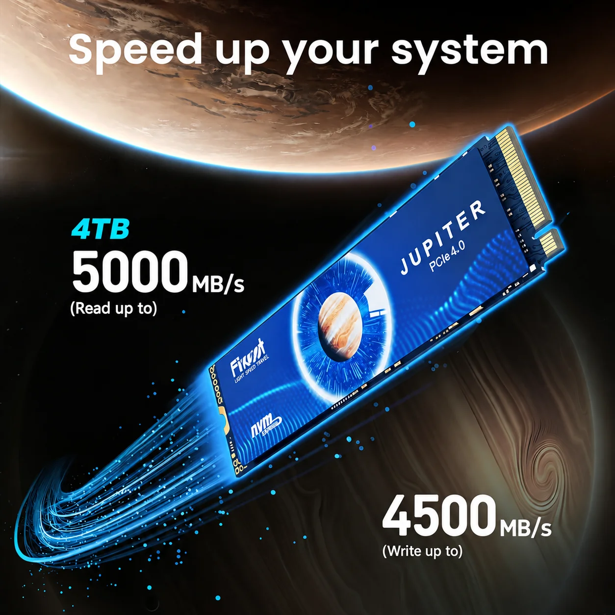 Fikwot FX660 M.2 2280 SSD NVMe PCIe4.0x4 5000MB/s 1TB 2TB 4TB NVMe SSD Internal Solid State Hard Disk for PC Laptop Desktop PS5