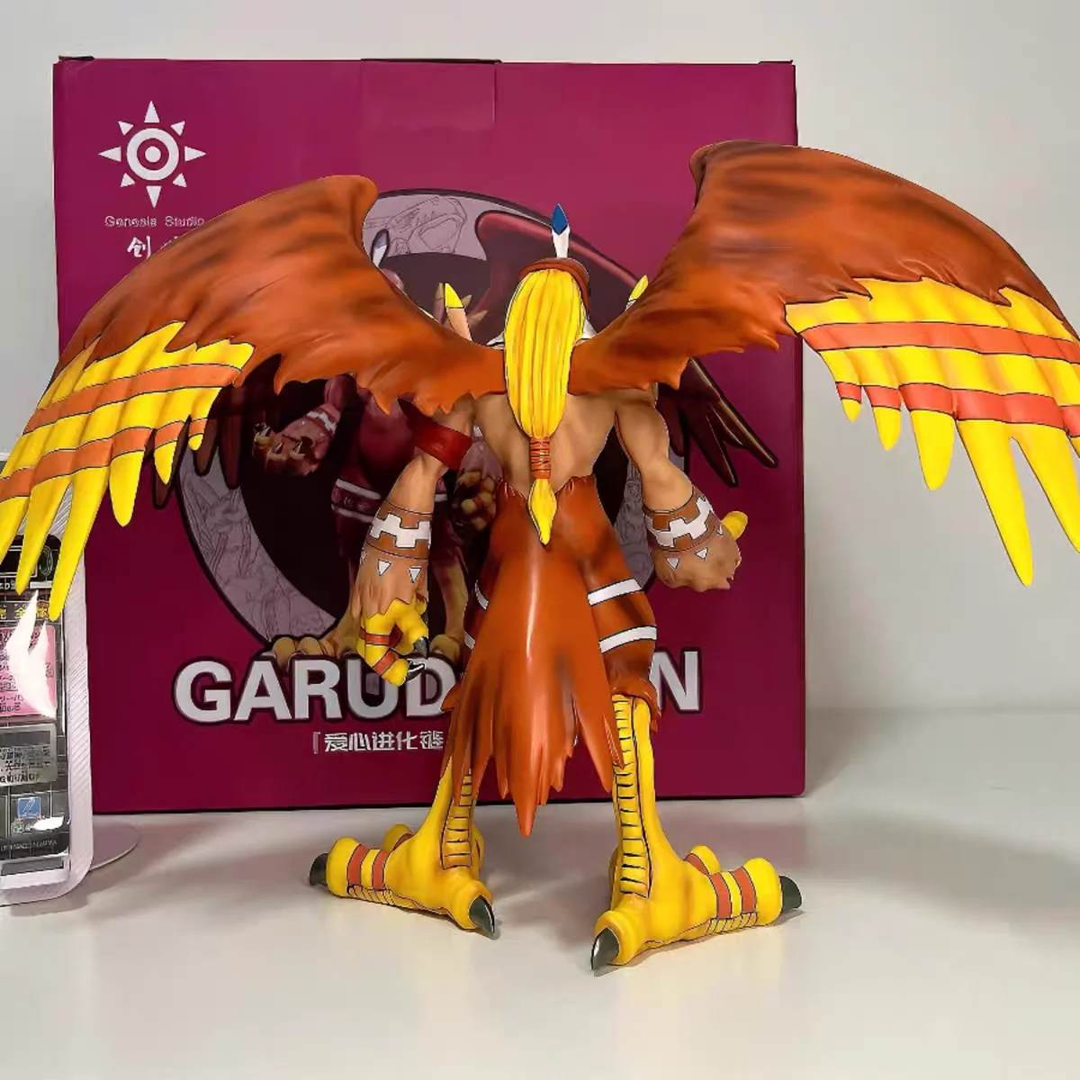 Digimon Anime Figure Garudamon Figures Cute Stand Entirely Body Garuda Model Pvc Statue Doll Collection Decoration Toy Gift