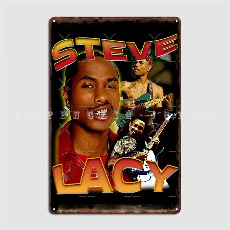 Steve Lacy Bootleg Tee Merch Metal Sign Pub Party Printing Painting Décor Tin Sign Posters