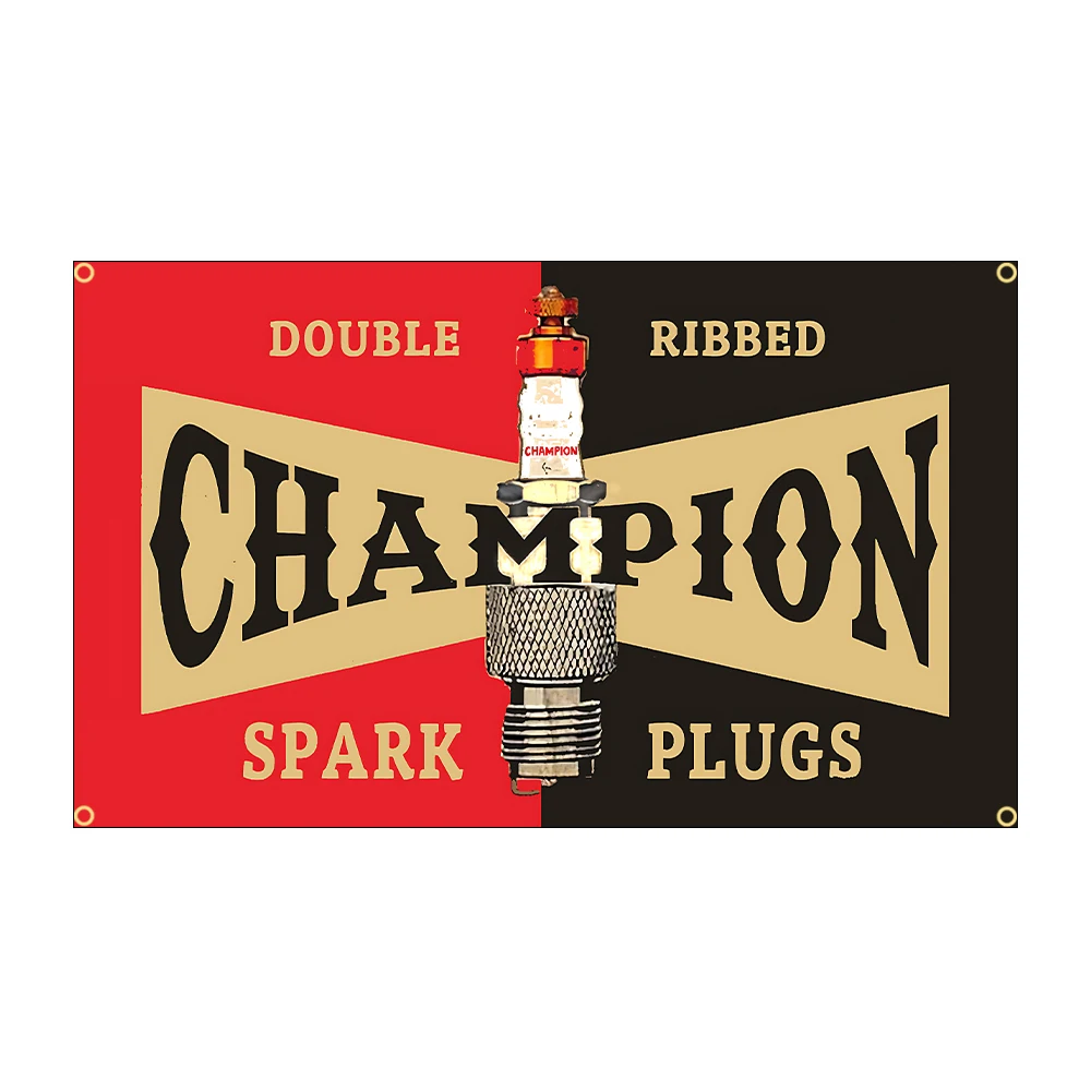 60x90 سنتيمتر 90x150 سنتيمتر بطل شرارة المقابس العلم البوليستر المزيد من الطاقة شرارة المقابس المطبوعة المرآب أو الديكور في الهواء الطلق راية نسيج