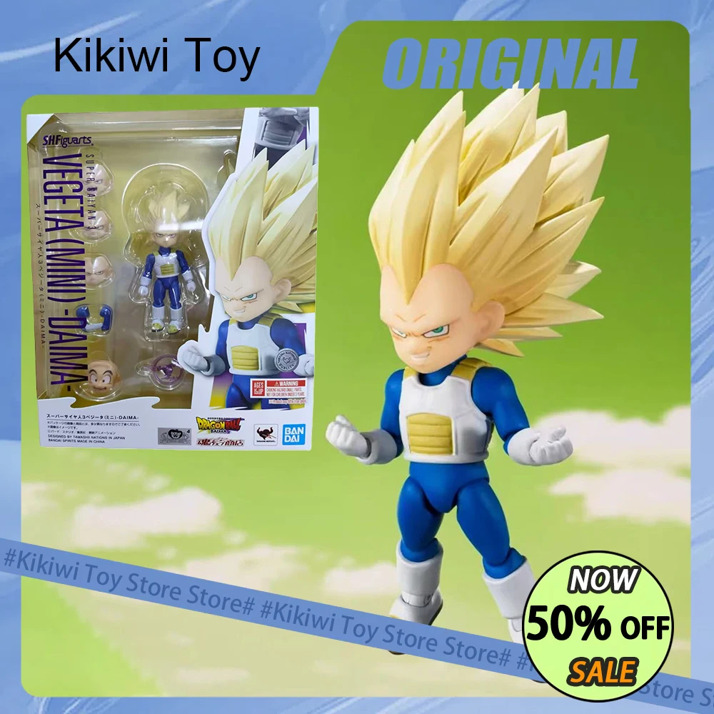 حقيقية SHF لعبة دراغون بول أنيمي الشكل دايما فيغيتا عمل الشكل SSJ3 فيغيتا تمثال جمع تمثال نموذج حلية اللعب هدية #1