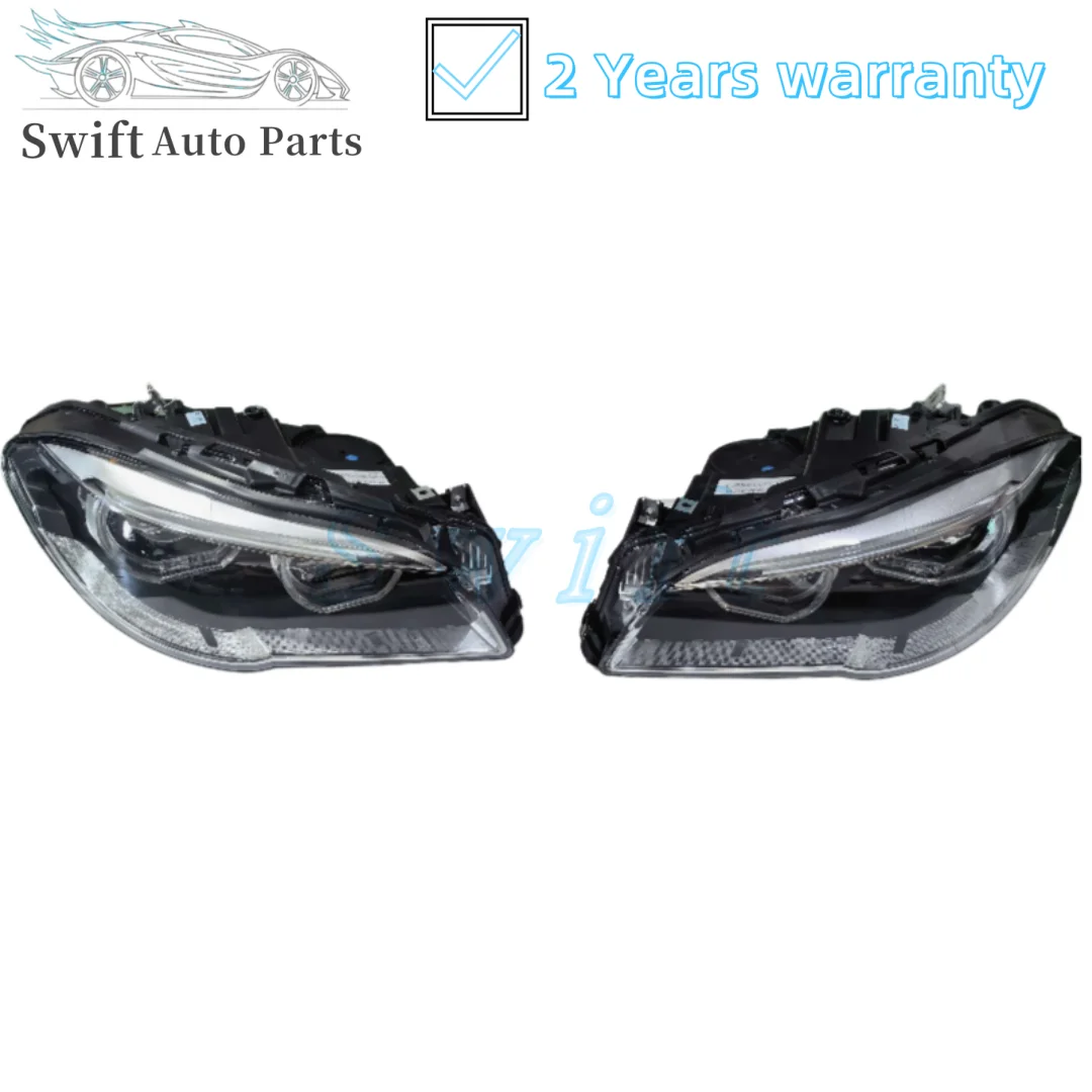 For BMW 5 Series F10,F11,F18 LCI Adaptive LED Headlight 2pcs Left & Right 7352482 63117352482 63117424146