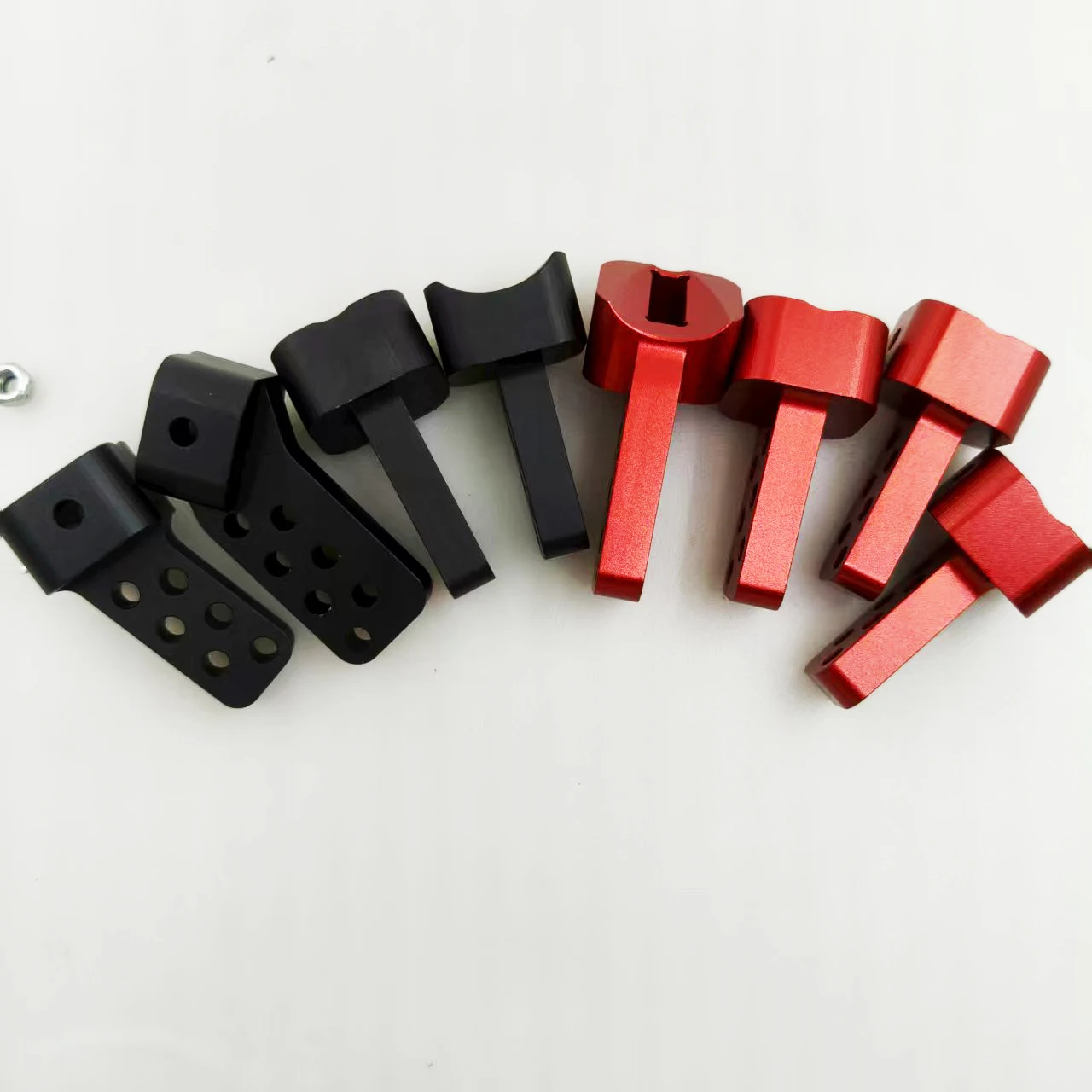 อะลูมิเนียม CNC AR44 ตัวยกเพลาแบบ 4 มุม ป้องกันการเอียง สำหรับรถ RC Crawler ขนาด 1/10 รุ่น Axial SCX10 II ชิ้นส่วนอัพเกรด DIY 90046