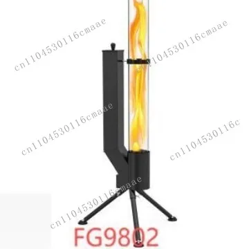 Glass tube only Rocket furnace Bazooka pellet heating furnace special glass tube