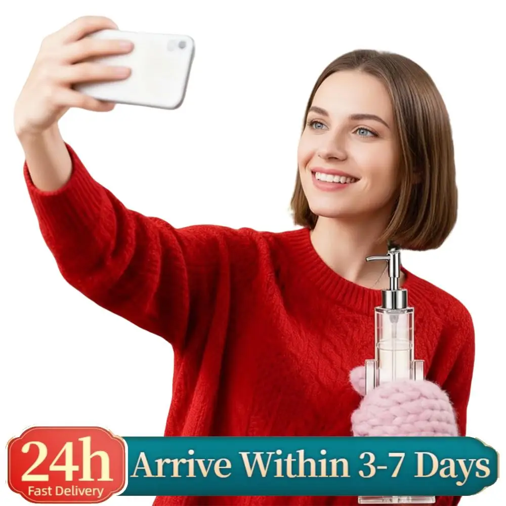 

Nutcracker Gel Liquid Container Refillable Creative Shampoo Bottle Transparent Lotion Bottle For Kitchen Hotel Home Countertop