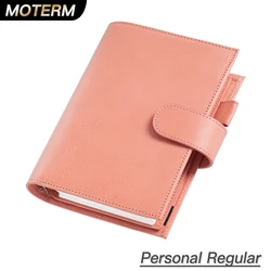 Moterm Regular 2.0 Personal Size Rings Planner Full Grain Vegetable Tanned Leather Notebook Organizer Journey Sketchbook Diary