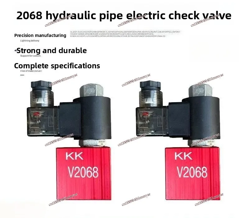 Hydraulic Threaded Solenoid Valve Cartridge Normally Closed Return Valve Solenoid Ball Valve