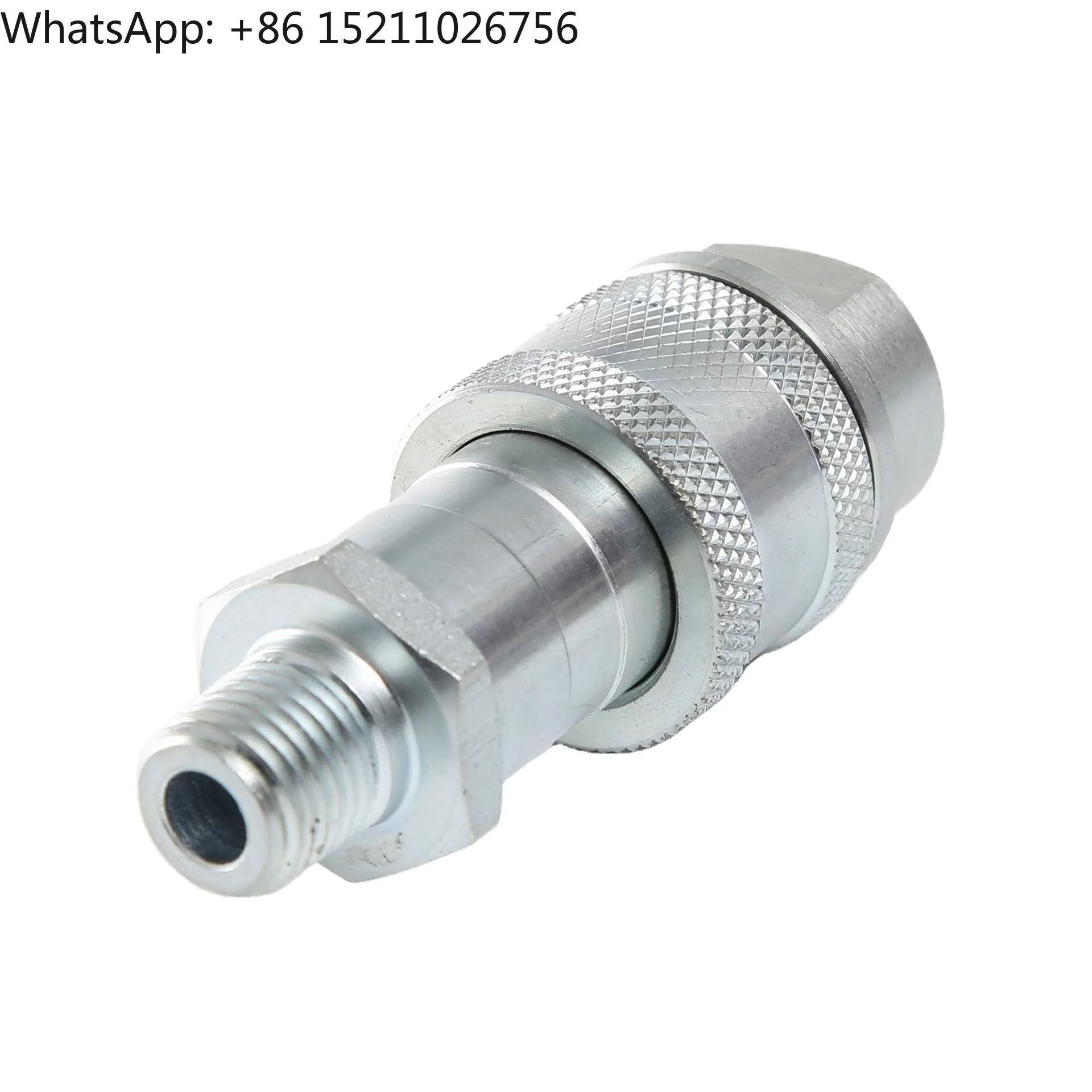 Tipo de parafuso de aço carbono de alta pressão C-604 70 MPA acoplamento rápido hidráulico HPA de 3/8 polegadas