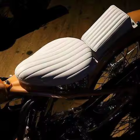 For Harley Sportster XL 883 Softail Dyna Yamaha DRAGSTAR400 650 Honda Steed400 600 Universal Motorcycle Seat Cushion Saddle Pad