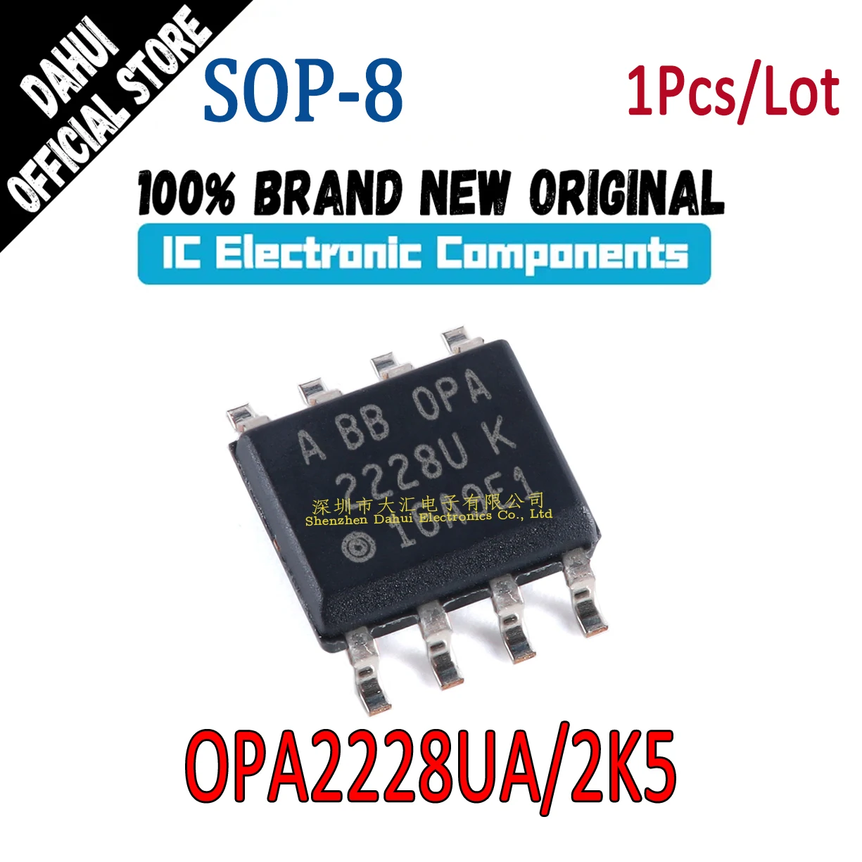 

OPA2228UA/2K5 OPA2228U OPA2228 2228U K SOP-8 chip IC new original