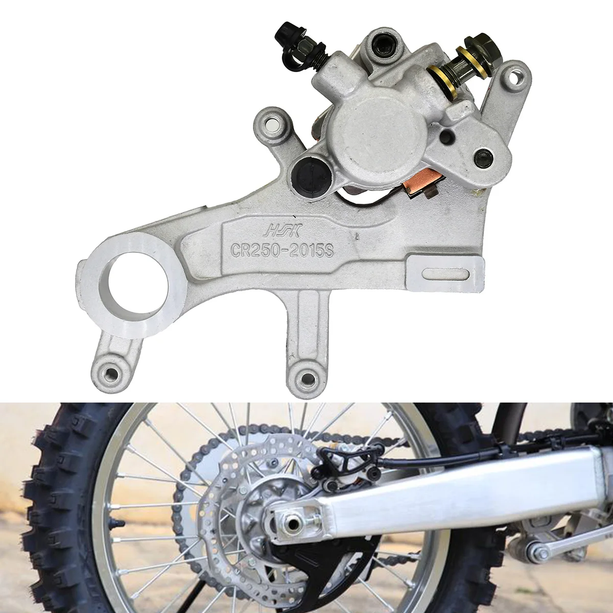 

Motorcycle Rear Brake Caliper For Honda CRF250R CRF450R CR125R CR250R CRF250X CRF450X CRF250RX CRF450RX CR CRF 250 450 R X RX