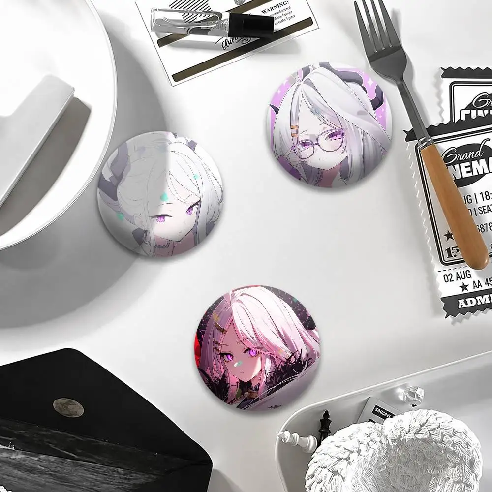 B-Blue A-Archive S-Sorasaki H-Hina Button Pins Backpack Clothing Decor Brooch Badge Jewelry Gifts for Kids