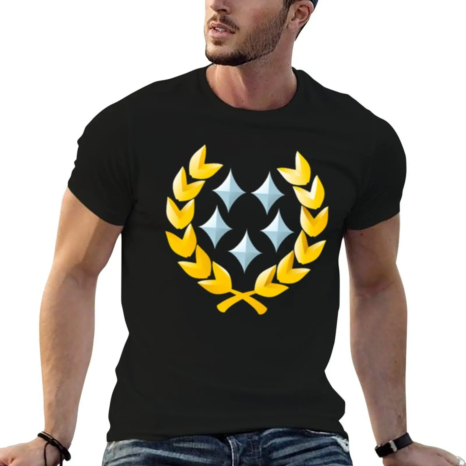 Halo General Rank T-Shirt Work Wear Simple Tee Shirt