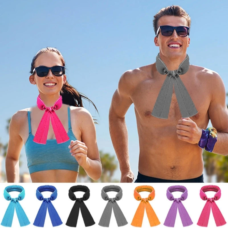  Cooling Neck Cover for Hiking and Gym Practice, Water Activated Use