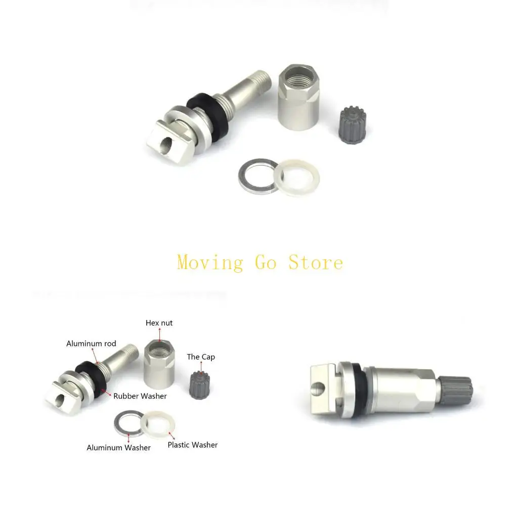 

B5XD Car Truck Motorcycle Tire Charge-In для комплекта ствола клапана TPMS 4x ремонтный стебель