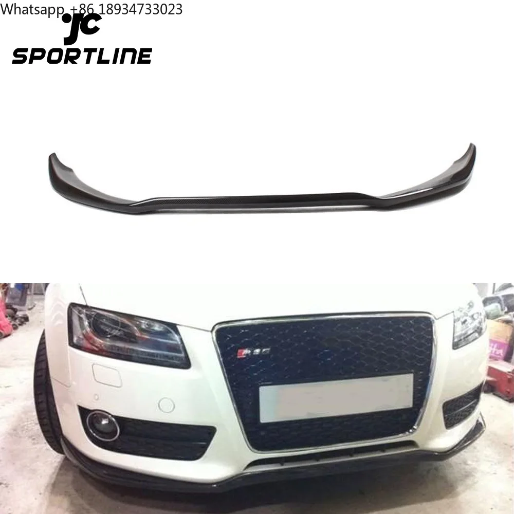 

09~11 A5 Carbon Fiber Front Lip Spoiler for Audi A5 2D 4D