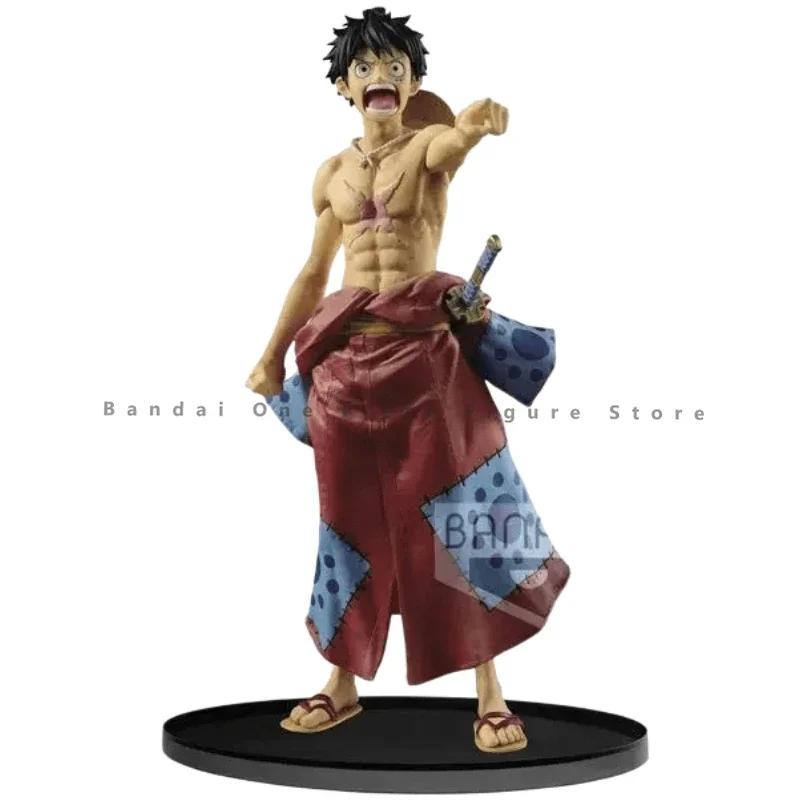 In Stock Original Bandai One Piece Monkey D Luffy Portgas D Ace Action Figures Animation Toys Gifts Model Collector Anime Hobby