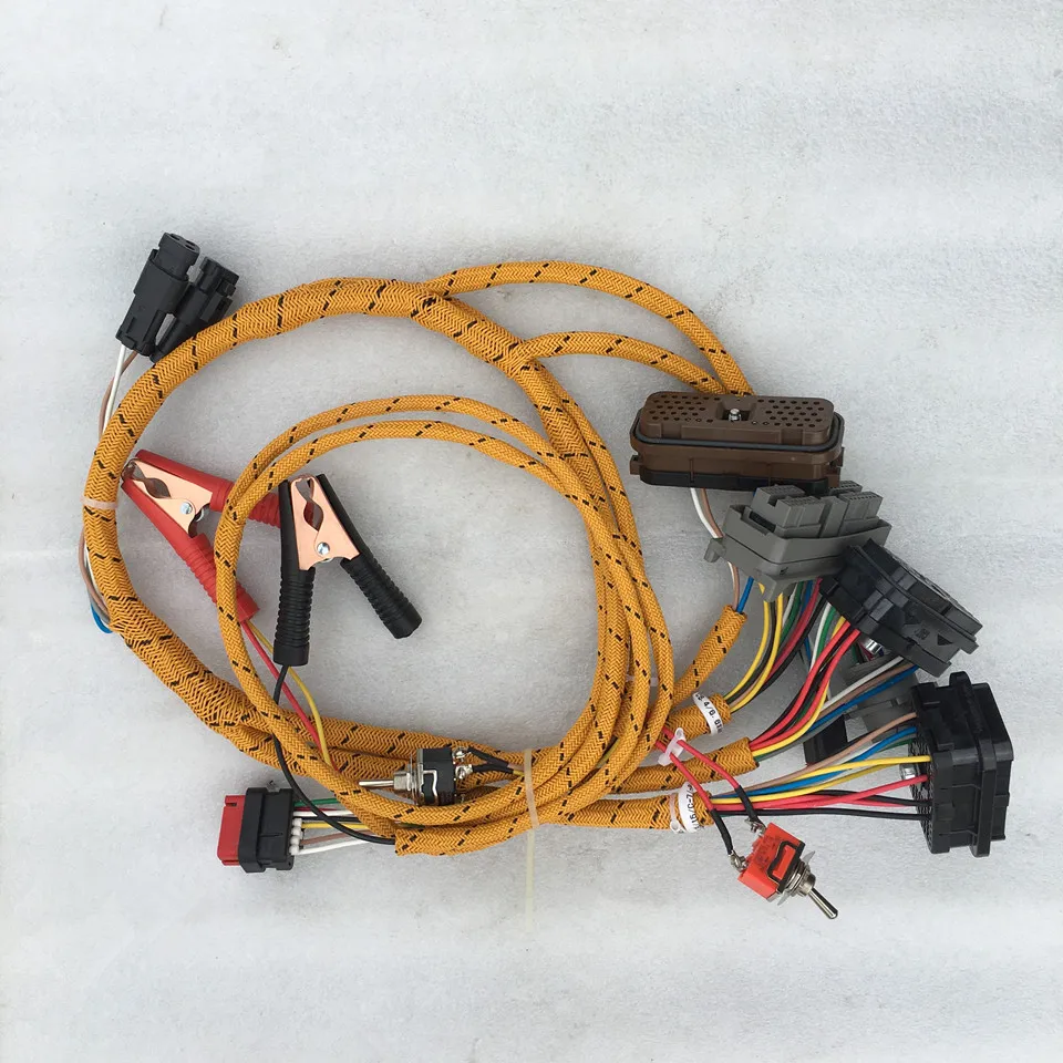 C6.4 6.6 C7 C15 C9 3126B Engine Diagnostic Cable Excavator Engine Starting Wiring Harness Testing Harness