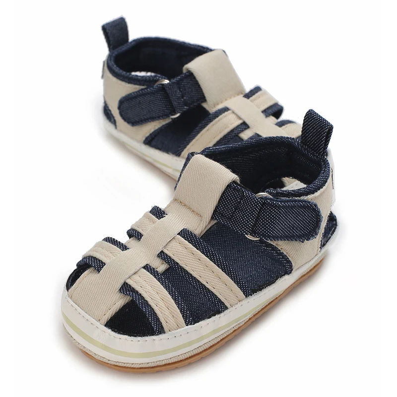 Baby Shoes Boys and Girls Summer Sandals Soft Rubber Sole Anti slip Baby 0-18M Baby Sandals First Step Walking Shoes