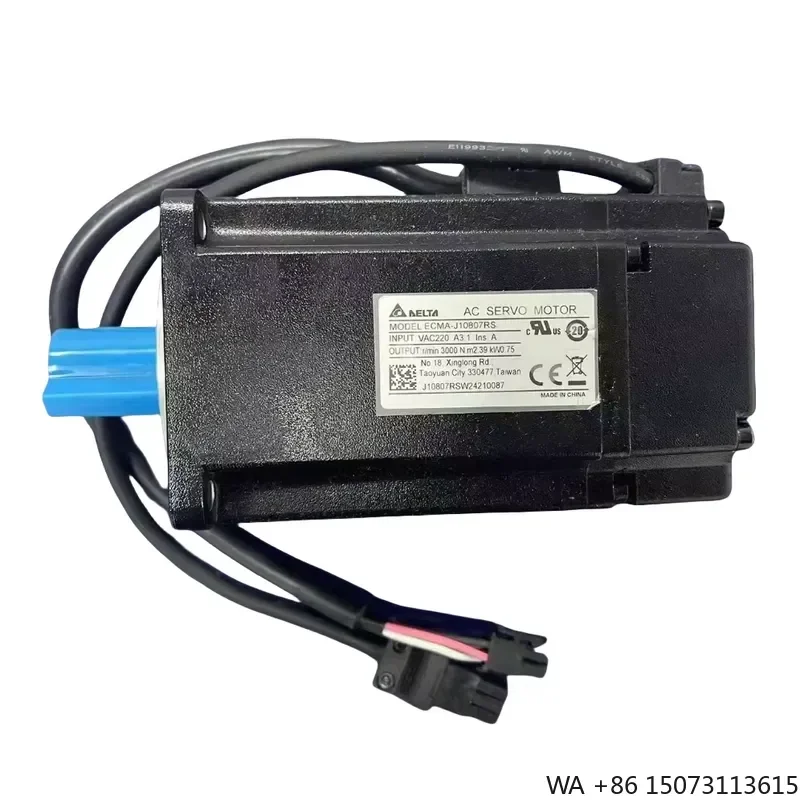 for Delta ECMA-A2 Series 750W 3000 RPM 400V ECMA-J10807RS Servo Motor New Original Electrical Equipment in Stock
