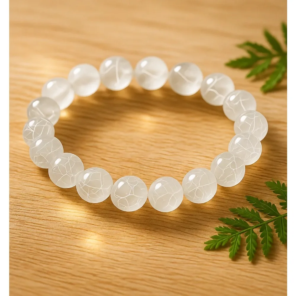 

Набор из 12 эластичных браслетов с круглыми бусинами диаметром 8 мм, полудрагоценные кристаллы для женщин и мужчин