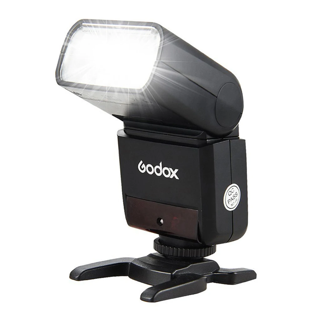فلاش كاميرا Godox Mini Speedlite, فلاش كاميرا TT350S TT350N TT350C TT350O TT350F لكاميرا كانون نيكون سوني فوجي فيلم أوليمبوس