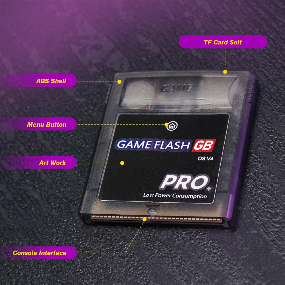 Everdrive GB OS V4 게임 카트리지, GB GBC SP 게임 콘솔용 플래시 카드, 1000 인 1