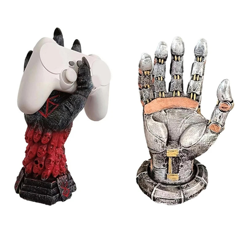 N15R-Cyber Manipulador Controller Bracket Resin Craft Ornament For Nintendo Switch Controller Bracket Game Decoration