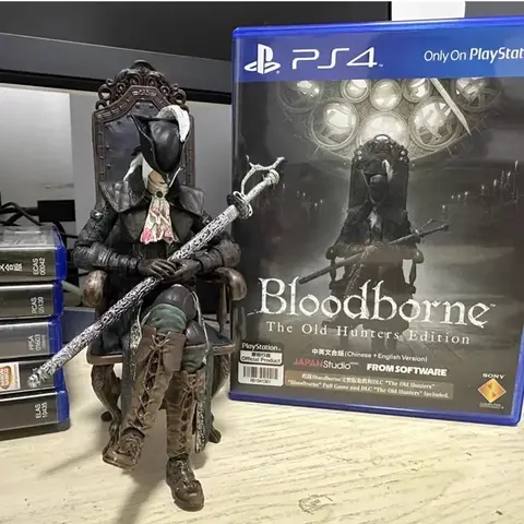 15cm Figma 536 The Old Hunters Edition Bloodborne Anime Figure Lady Maria The Astral Clocktower  Pvc Model Doll Toy Gifts