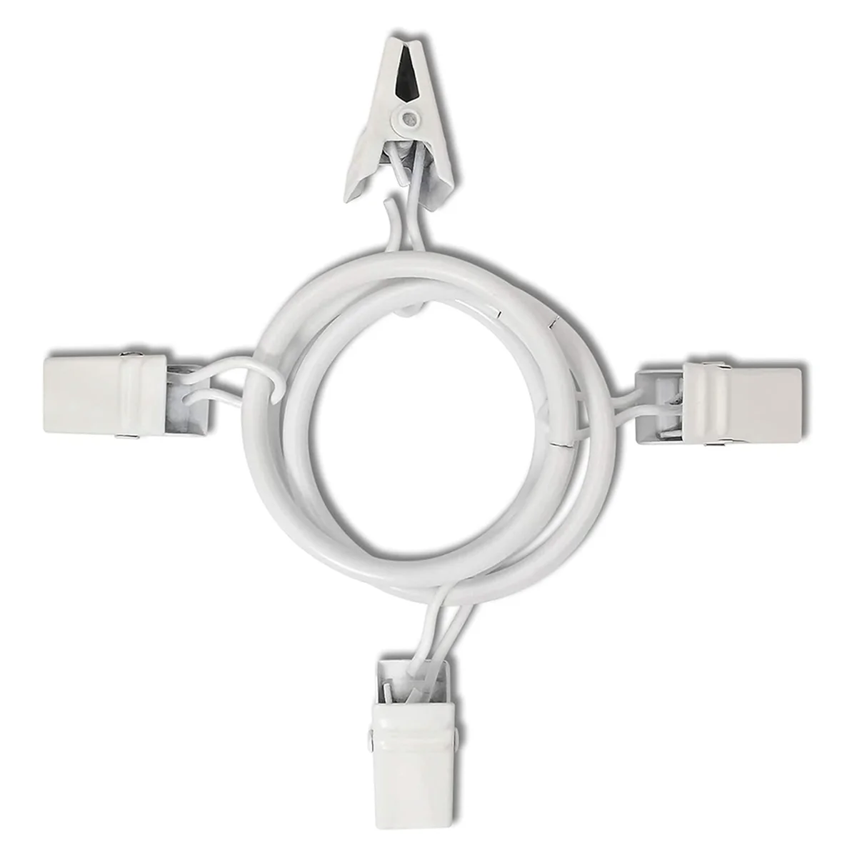 

【Новый купон пользователя】40 шт. Кольца для штор с зажимами, зажимы для драпировок с кольцами, кольца для штор диаметром 1,26 дюйма