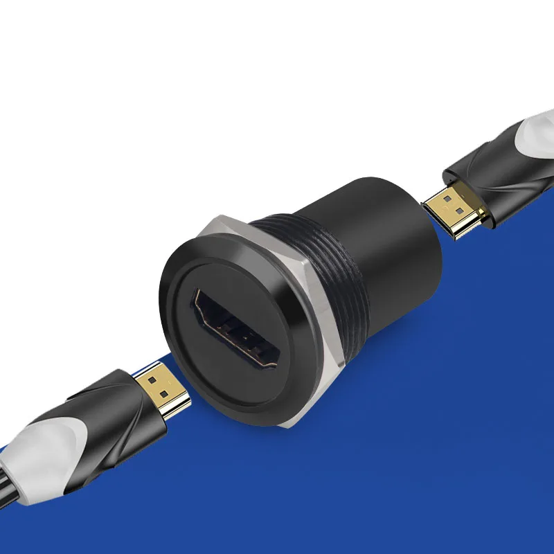 

Соединитель для монтажа на панели HDMI F/F F/M 4K с удлинителем 50 мм. Адаптер для крепления на панели HDMI можно использовать с любым платителем HDMI.