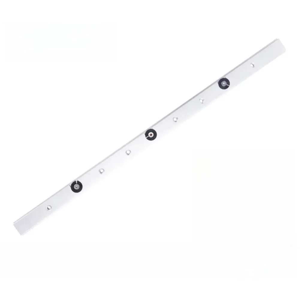 Aluminum Alloy Guide Miter Bar Slider Easy Installation Adjustable With Screws Reduces Lateral Play Moisture Resistant