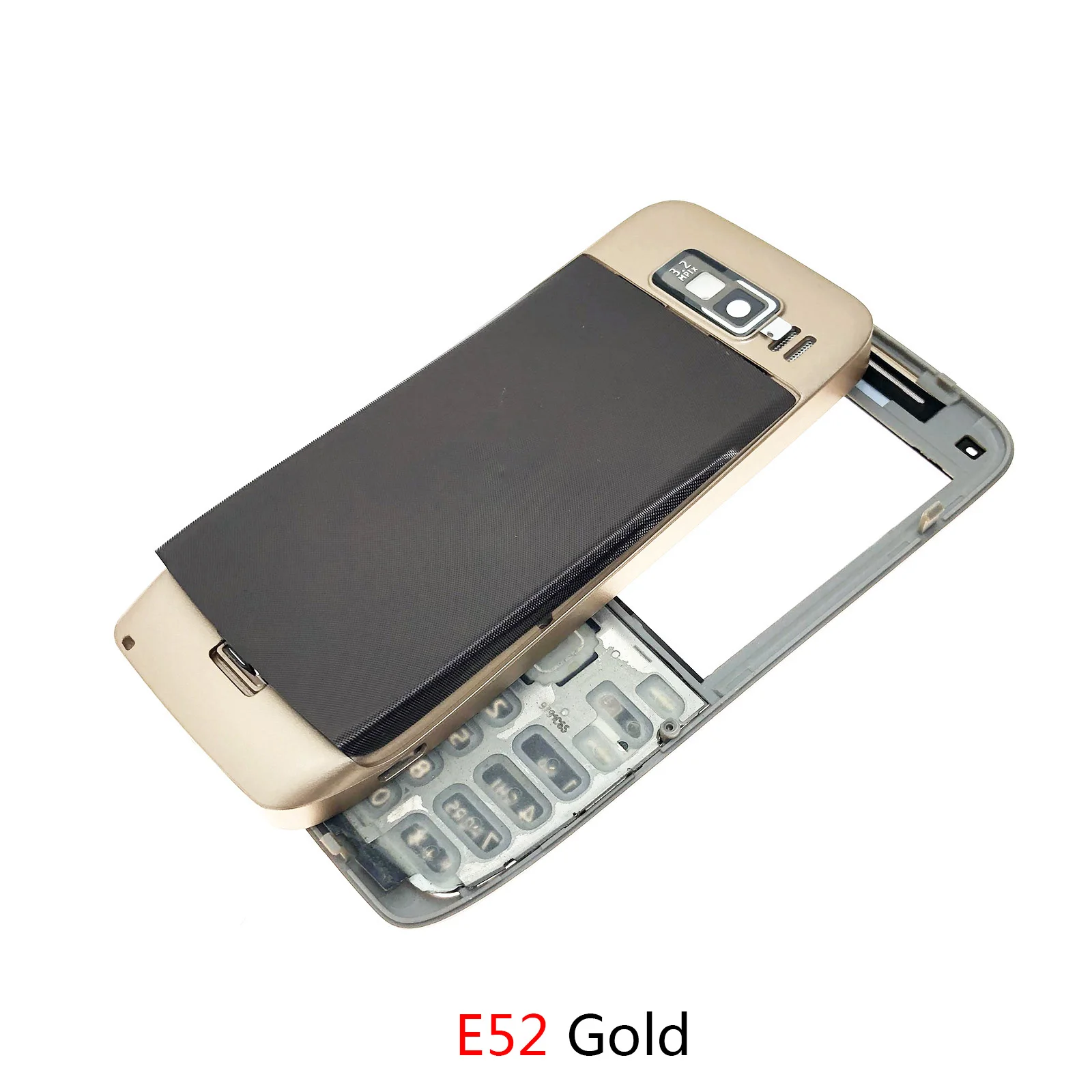 Phone Housing Cover For Nokia E52 Mobile Phone Case E52 case Keypad battery Back Front Faceplate Frame cover