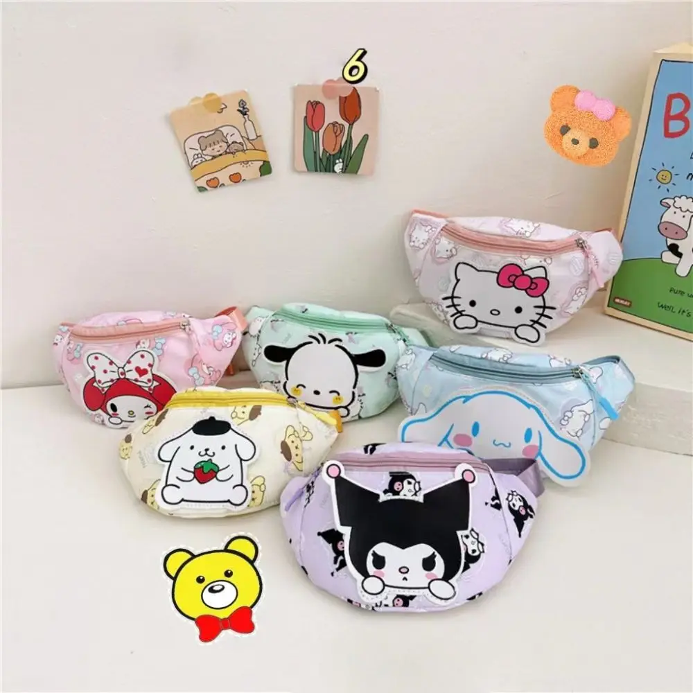 Crossbody Bags Sanrio Shoulder Messenger Bags Cute Cartoon Portable Backpacks Hellokitty Cinnamorol Kawaii Coin Pouch for Girls