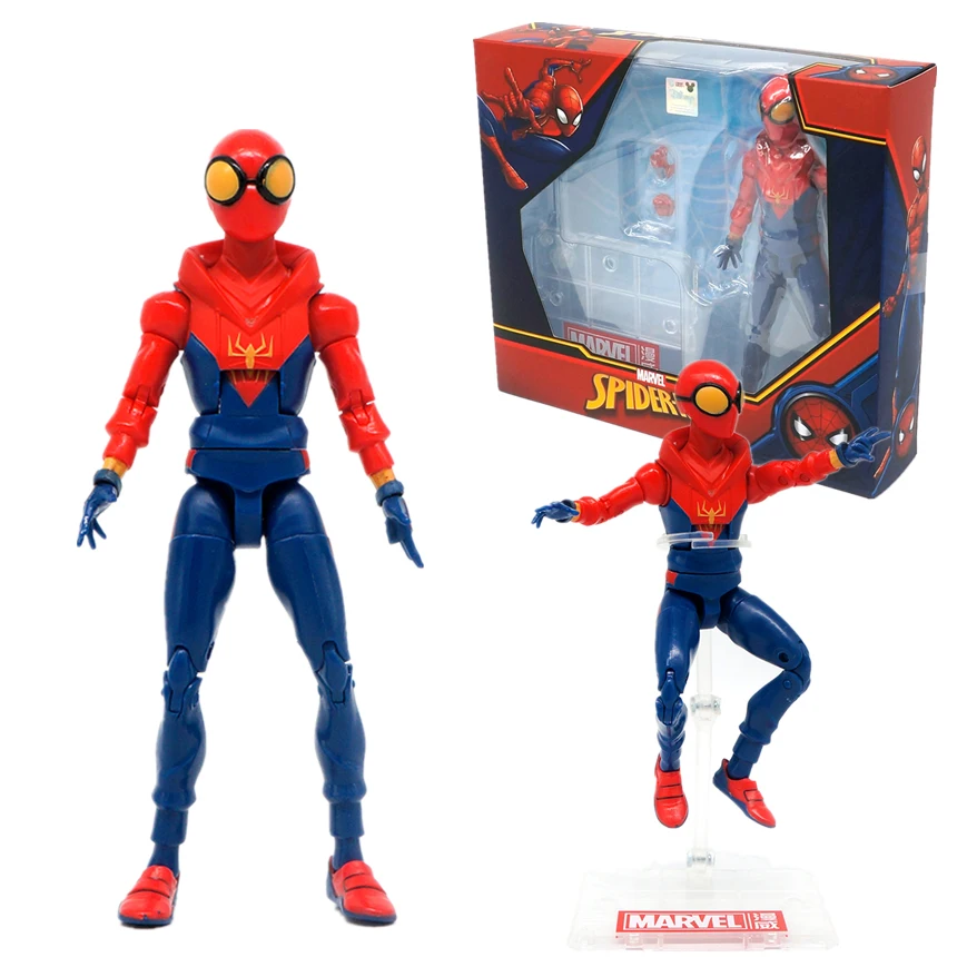 

ZD Toys Original Spider-man Hoodie 2099 Ultimate She-Spider Marvel legends 7'' PVC Action Figure Model Gift