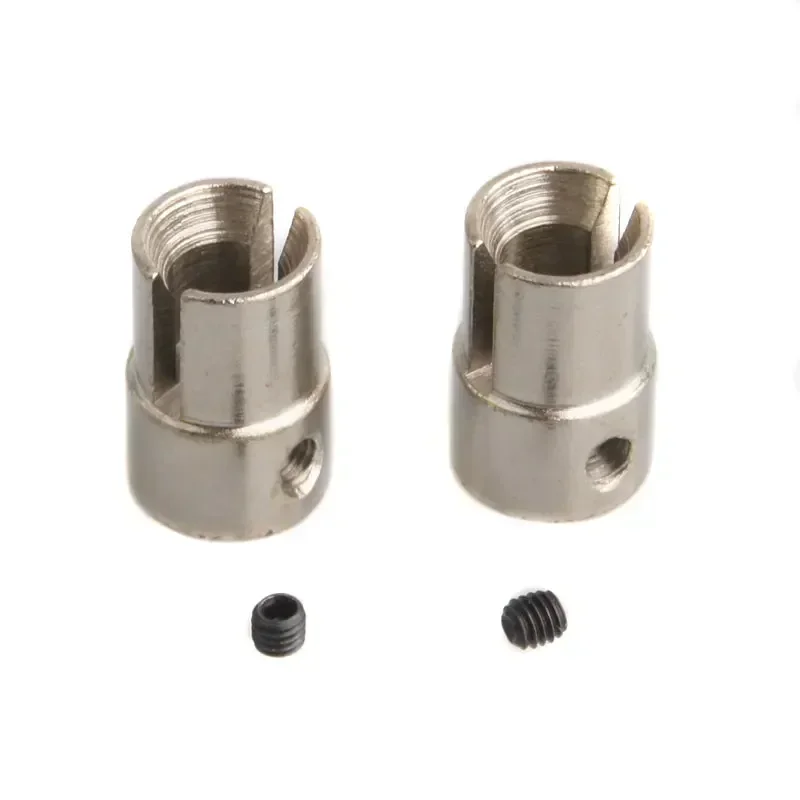 

Black/Silver 2pcs Universal Joint Cup for HSP 94102 94123 94188 RC Car Upgrade Parts