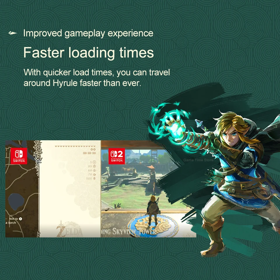 Nintendo Switch 2 The Legend of Zelda: Tears of the Kingdom Juegos