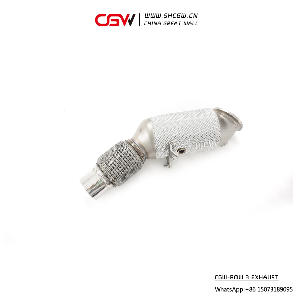 

China Factory Auto Parts Valve Complete Set Exhaust With Catless Downpipe for F30 330e