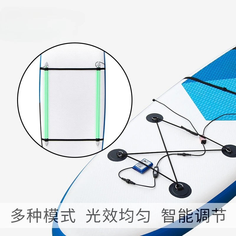 Prancha de remo standup com luz LED com luzes LED / prancha de surf com luz LED / prancha SUP