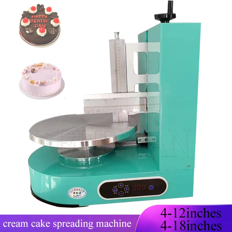 

Настольная машина для нанесения крема для торта, глазури, машина для нанесения покрытия на день рождения, машина для нанесения гладких украшений