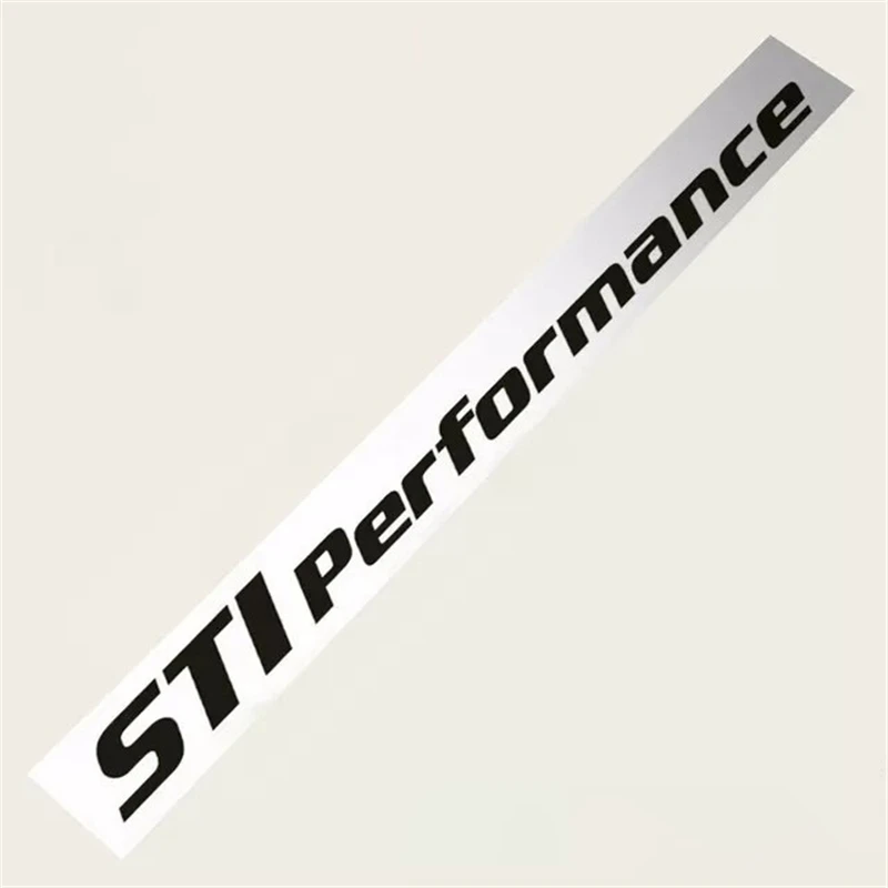 

Subaru STI performance car decal Subaru STI car decal front pump handle rear pump handle pull flower