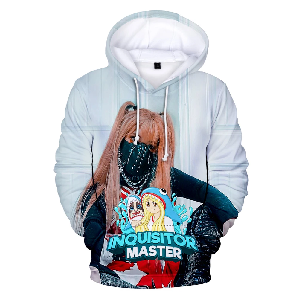 Hoodie de manga comprida para homens e mulheres, inquisitormaster, streetwear Harajuku, estilo casual, roupas 3D, frete grátis