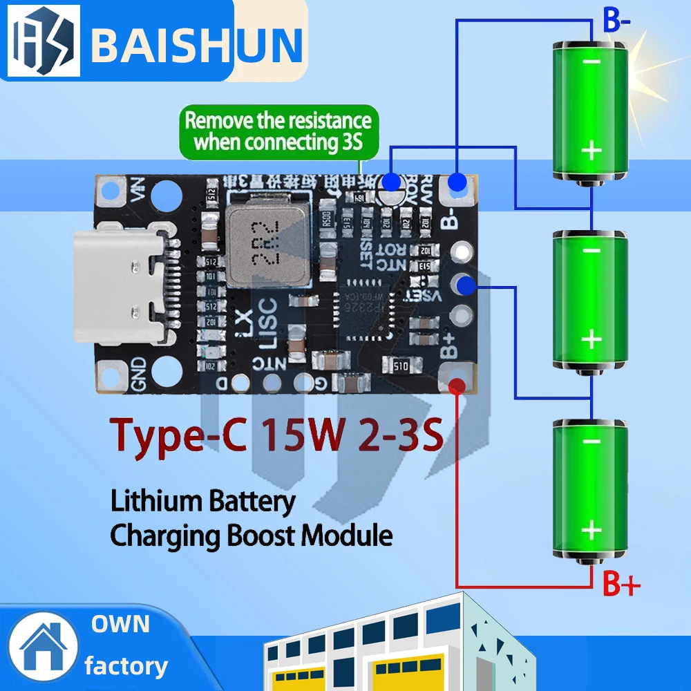 Type-C Usb 2-3S Li-… - image