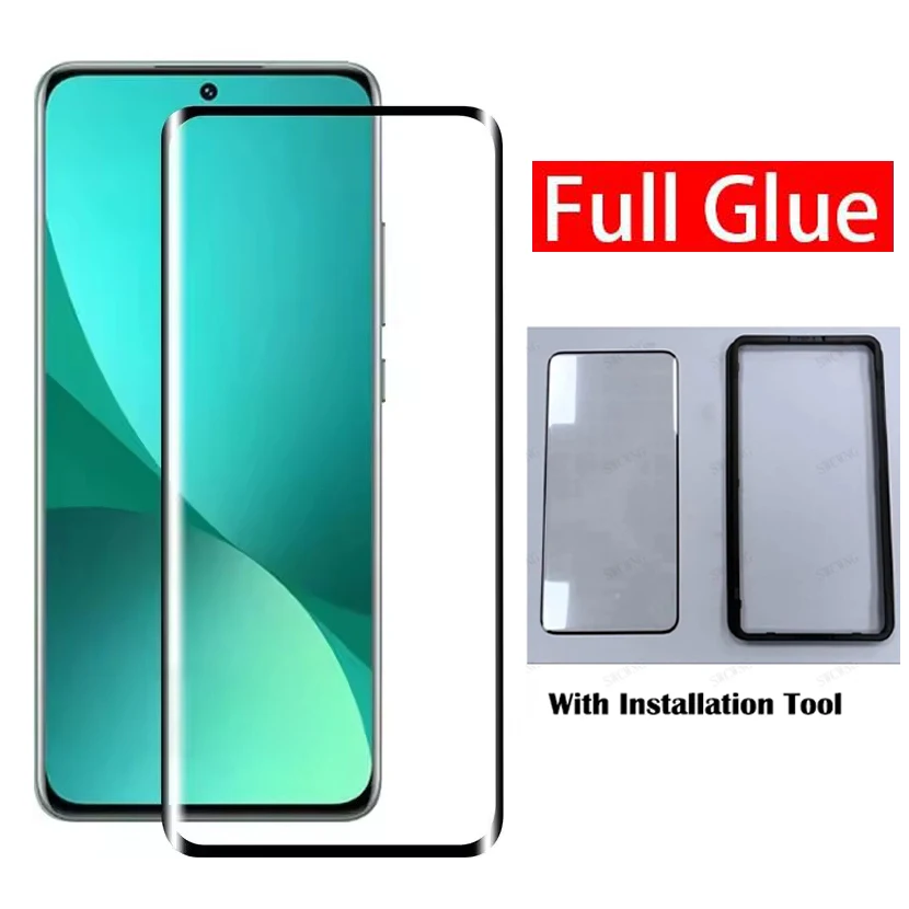 Película protectora de pegamento completo para VIVO X200 X100 Pro Protector de pantalla vivo X200Pro x100 cubierta de pantalla Ultra completa 9H HD vidrio templado